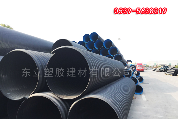 HDPE钢带增强波纹管